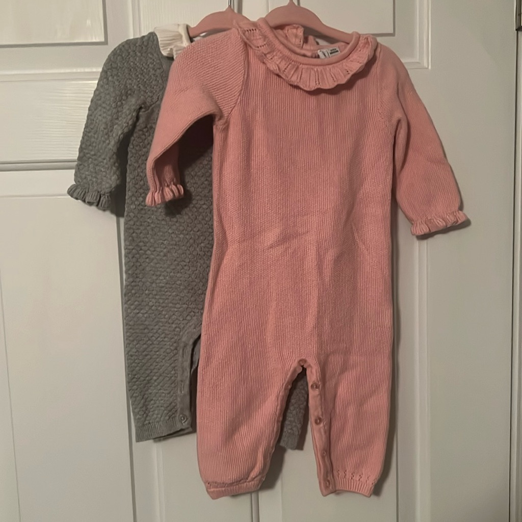 Janie And Jack Onesies 3-6 Months